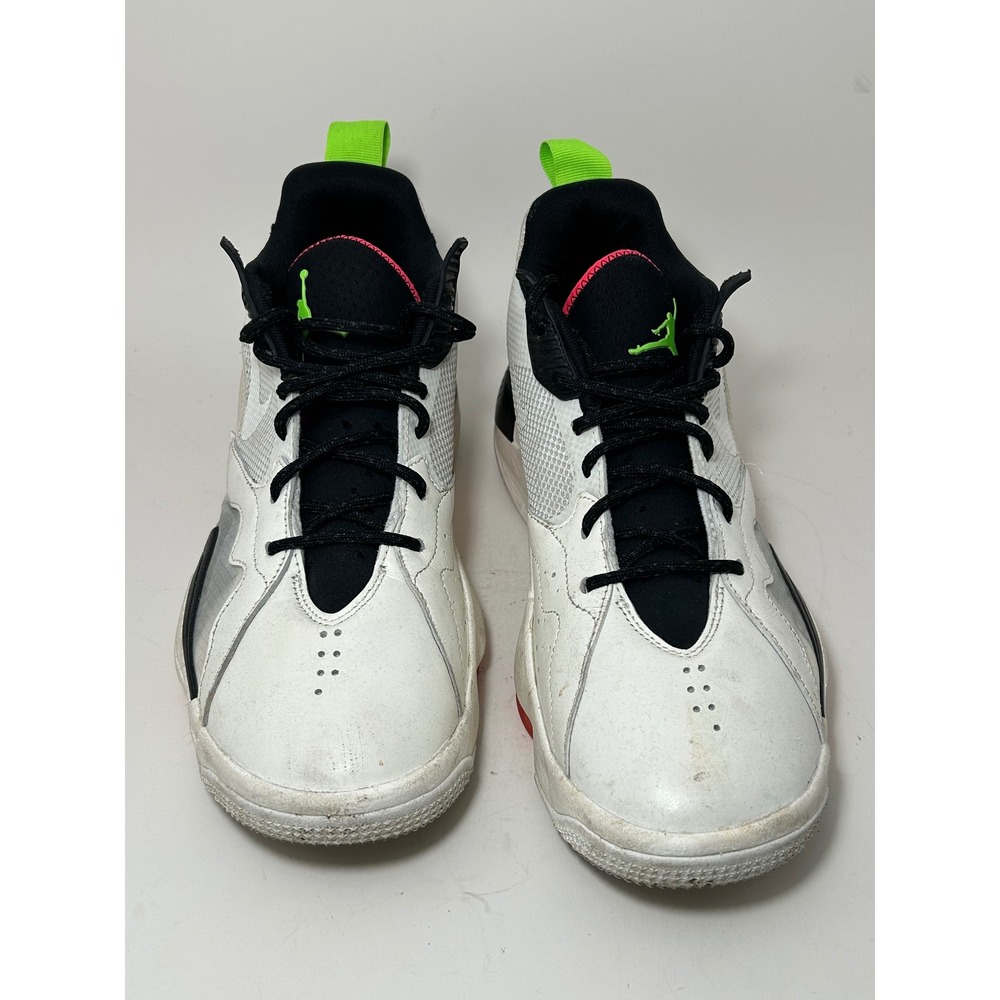Jordan Zoom Separate White Black Bright Crimson Mens Basketball Shoes CK9183-100